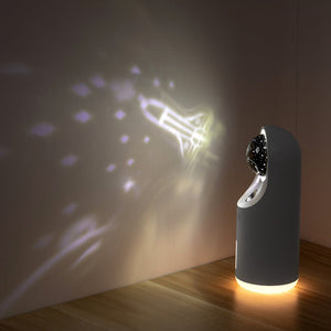 Mini Wireless Ultrasonic Air Humidifier Aroma Essential Oil Diffuser Cool Mist Maker Purifier With LED Night Lamp Projection - Zambeel