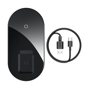Minimalist 2 - In - 1 Wireless Charger Pro Version For Phones Pods - Zambeel