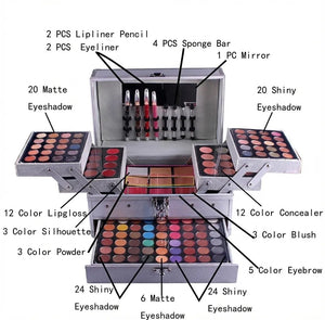 Miss Rose - Professional Makeup Palette Kit - Zambeel