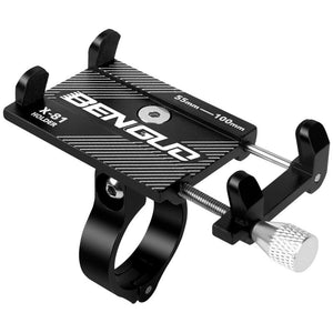 Mobile phone holder for bicycle handlebar - Zambeel