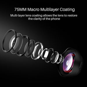 Mobile Phone Macro SLR Large Aperture Universal Lens - Zambeel
