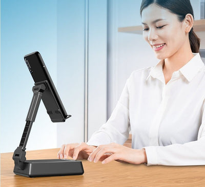 Mobile Phone Smart Broadcaster Stand Wireless Bluetooth Speaker Device HD Mic Strong Sound Field For Live Broadcast Desk Holder - Zambeel