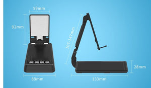 Mobile Phone Smart Broadcaster Stand Wireless Bluetooth Speaker Device HD Mic Strong Sound Field For Live Broadcast Desk Holder - Zambeel