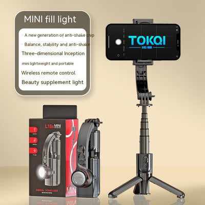 Mobile Phone Stabilizer Hand - held Tripod Head Selfie Stick - Zambeel