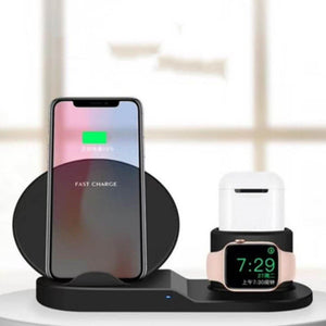Mobile Phone Wireless Three In One Charger - Zambeel