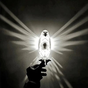 Modern Creative Bird Wall Lamp Owl Eagle Shape Projector Atmosphere Sconce Light 3D Print Body Animal Lighting Lustre Home Decor - Zambeel