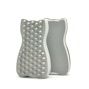 MOMI Pet Hair Remover Silicone Sponge Brush Hair Removal Brush Cat Comb Massage Brush Beautician Shower Comb - Zambeel