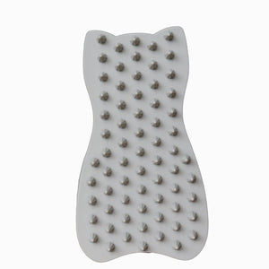 MOMI Pet Hair Remover Silicone Sponge Brush Hair Removal Brush Cat Comb Massage Brush Beautician Shower Comb - Zambeel