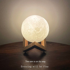 Moon Rechargeable Small Night Lamp - Zambeel