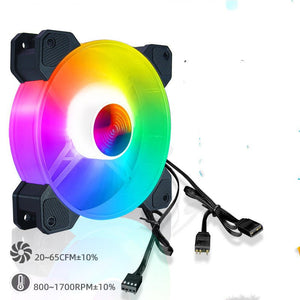 Motherboard Synchronous Cpu Cooling Water Cooling Fan - Zambeel