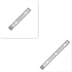 Motion Sensor Lamp Under The Cabinet Dimmable Cabinet Lamp Rechargeable Magnetic Suction Installation Kitchen Night Light Wardrobe Lamp - Zambeel