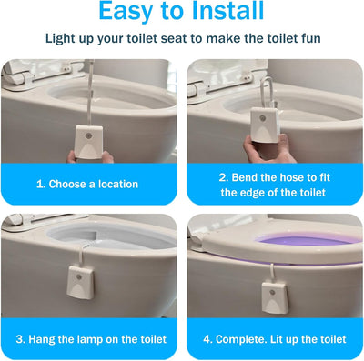 Motion Sensor LED Toilet Light - Zambeel