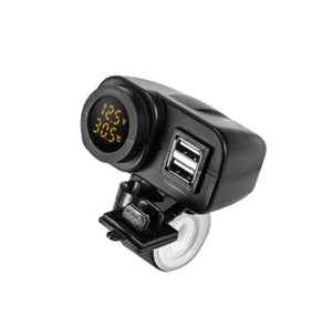 Motorcycle Car Mobile Phone Charger Waterproof With Switch - Zambeel