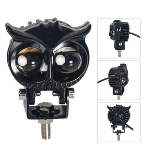 Motorcycle Owl Lens Two Color Spotlight - Zambeel