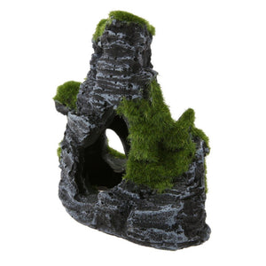 Mountain View Aquarium Cave Cave Fish Tank Ornaments - Zambeel