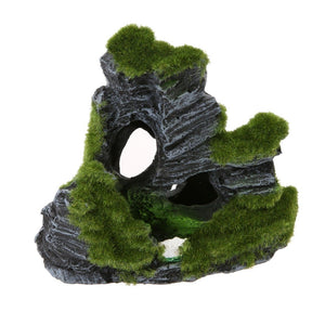 Mountain View Aquarium Cave Cave Fish Tank Ornaments - Zambeel