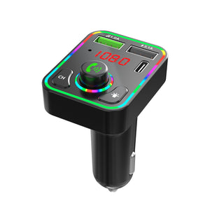 Mp3 Player Car Bluetooth With Ambient Light - Zambeel