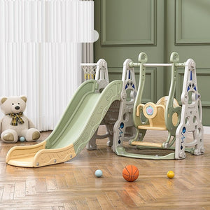 Multi - Function Kids Slide & Swing Set © - Zambeel