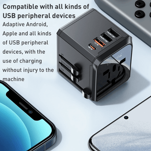 Multi - function Universal Travel Adapter - Zambeel