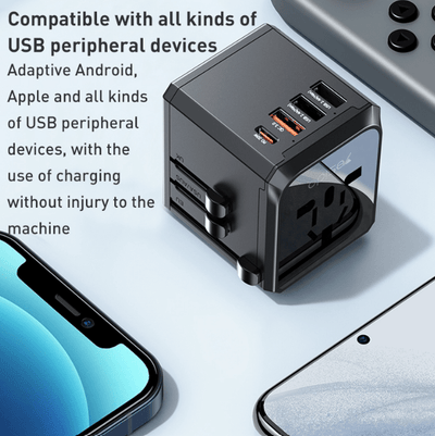 Multi - function Universal Travel Adapter - Zambeel