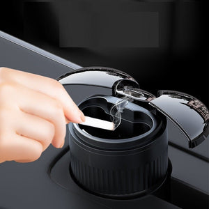 Multi - functional Creative Smart Car Ashtray With Lid - Zambeel