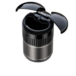 Multi - functional Creative Smart Car Ashtray With Lid - Zambeel