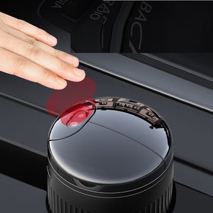Multi - functional Creative Smart Car Ashtray With Lid - Zambeel