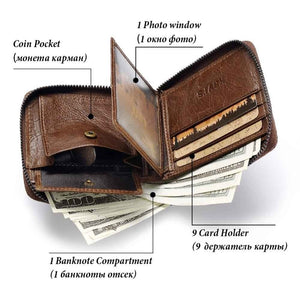 Multi - Functional Soft Wallet - Zambeel