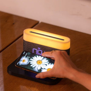 Multi Functional Three In One Magnetic Wireless Charging LED - Zambeel