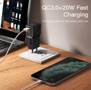 Multi Plug Outlet USB Travel Charger - Zambeel