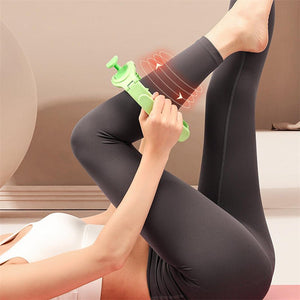Multifunctional Manual Round Massager Roller Fitness Waist Buttocks Muscles Leg Gripper Stovepipe Thigh Removable Massage Gym Tool Beauty Health - Zambeel