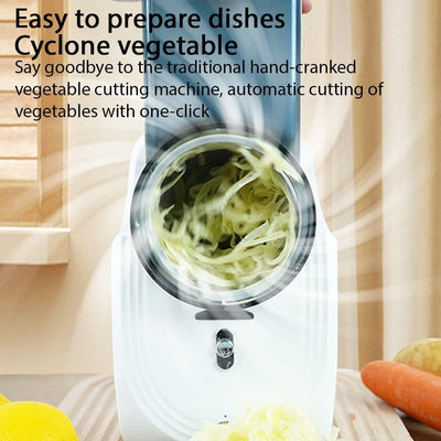 Multifunctional Vegetable Cutter with Interchangeable Blades Ⓢ - Zambeel