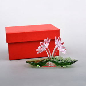 Mushroom Crafts Pineapple Goldfish Flower Pot Swan Butterfly Pig Crystal Ornaments - Zambeel