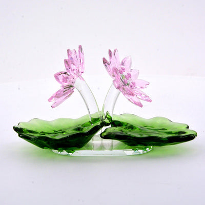 Mushroom Crafts Pineapple Goldfish Flower Pot Swan Butterfly Pig Crystal Ornaments - Zambeel