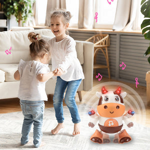 Music And Light Swing Dance Robot Electric Doll - Zambeel