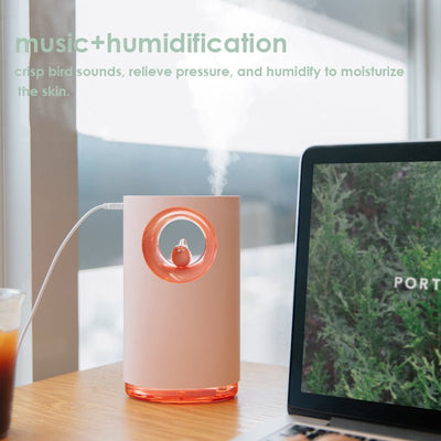 Music Bird Aroma Diffuser Night Light - Zambeel