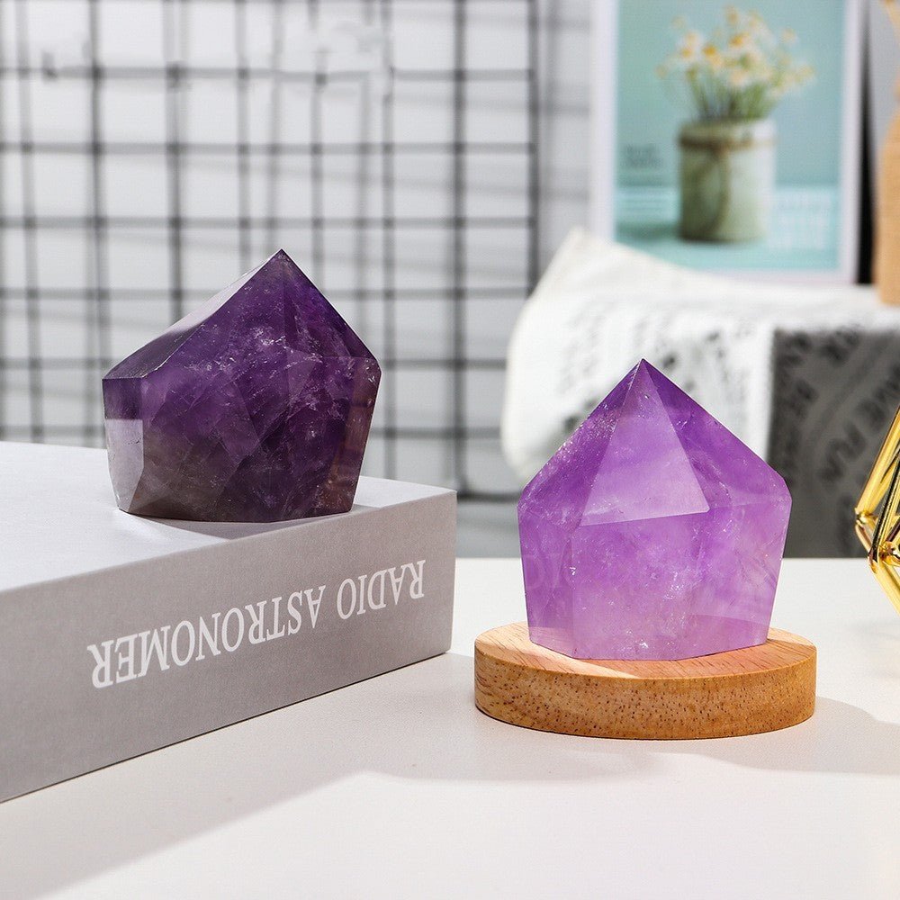 Natural Crystal Cake Tower Night Light - Zambeel