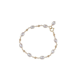Natural Pearl Fairy - Chic Tiny Freshwater Pearl Bracelet - Zambeel