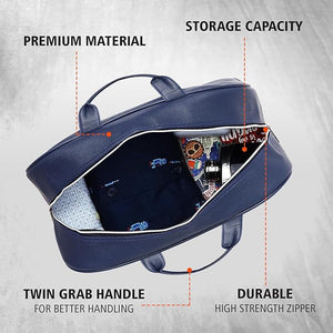 Nautica - Leatherette Duffel Bag - Zambeel