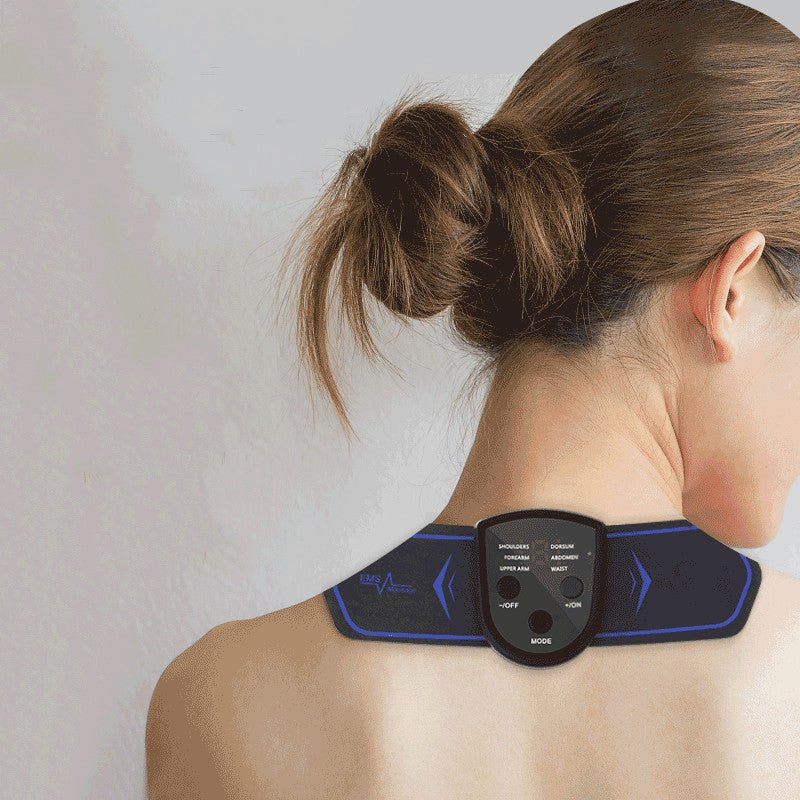 Neck And Shoulder Massage Paste Electric Meridian Massager - Zambeel