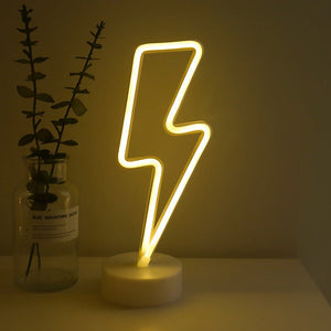 Neon Lights With Round Base - Zambeel