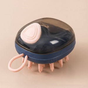 New 2 In 1 Pet Cat Dog Cleaning Bathing Massage Shampoo Soap Dispensing Grooming Brush Pets Supplies - Zambeel