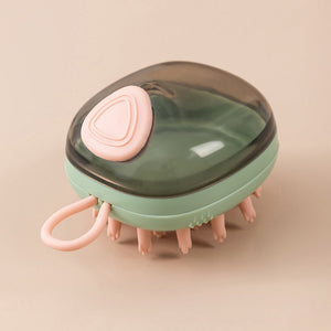 New 2 In 1 Pet Cat Dog Cleaning Bathing Massage Shampoo Soap Dispensing Grooming Brush Pets Supplies - Zambeel