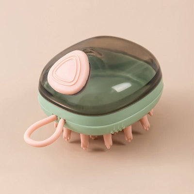 New 2 In 1 Pet Cat Dog Cleaning Bathing Massage Shampoo Soap Dispensing Grooming Brush Pets Supplies - Zambeel
