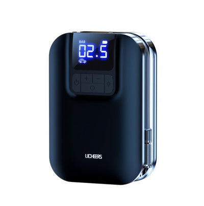 New A7 Wireless Car Air Pump Portable Car Mini Tire Digital Display Small Air Pump Bicycle Pump - Zambeel