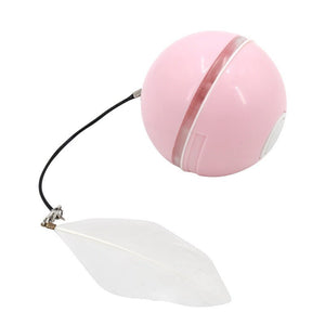 New Automatic LED Intelligent Cat Ball Funny Personality Toy Automatic Cat Ball Pet Supplies - Zambeel