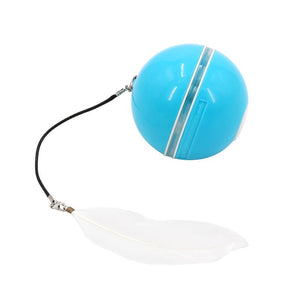 New Automatic LED Intelligent Cat Ball Funny Personality Toy Automatic Cat Ball Pet Supplies - Zambeel