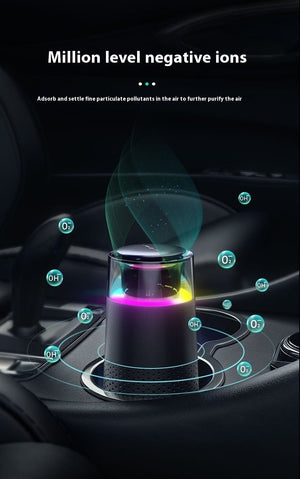 New Car Air Purifier Home Office Horse Running Light Except Flue Dust Purifier - Zambeel