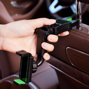 New Car Mobile Phone Holder Rear View Mirror Bracket AR Navigation Pillow - Zambeel