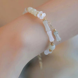 New Chinese Style Icing Bracelet Women's National Style Bamboo Bracelet Girlfriends' Gift Retro Minority Bracelet - Zambeel